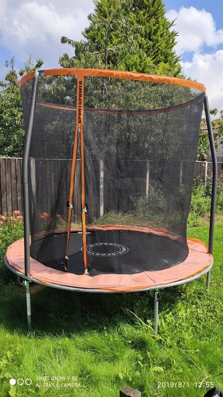 8ft folding trampoline